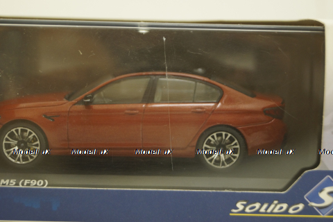 BMW 5-Series M5 (F90) V8 Biturbo 2021, Red, 4312702, Solido 1:43
