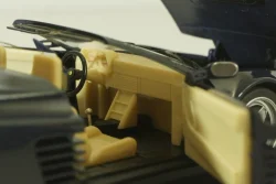 Ferrari Testarossa Cabriolet 1984, blue, Herpa 1:43