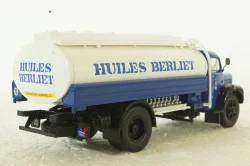 Berliet GLR8 M2 Tank truck Huiles Berliet year 1960 blue/white, Hachette 1:43