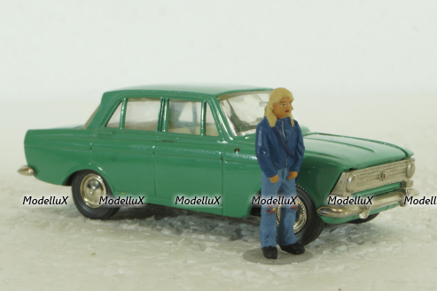 Фигурка Девушка в джинсах,  209а, BM-Toys 1:43