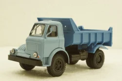 Маз-510Б самосвал, 1962г голубой/синий, Н983, Наш Автопром 1:43