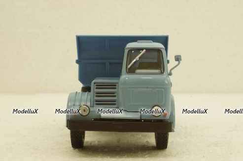 Маз-510Б самосвал, 1962г голубой/синий, Н983, Наш Автопром 1:43