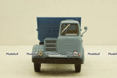 Маз-510Б самосвал, 1962г голубой/синий, Н983, Наш Автопром 1:43