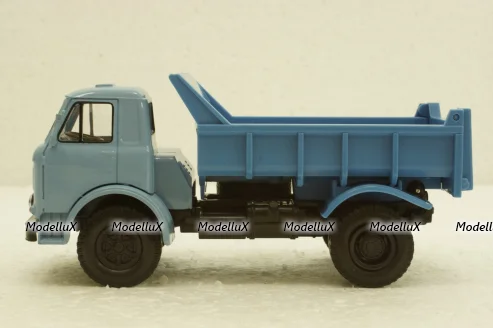 Маз-510Б самосвал, 1962г голубой/синий, Н983, Наш Автопром 1:43