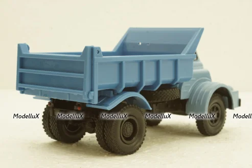 Маз-510Б самосвал, 1962г голубой/синий, Н983, Наш Автопром 1:43