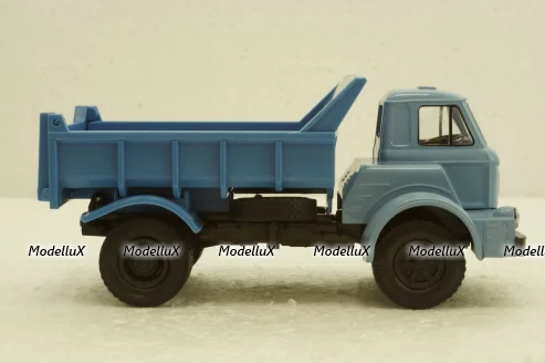 Маз-510Б самосвал, 1962г голубой/синий, Н983, Наш Автопром 1:43