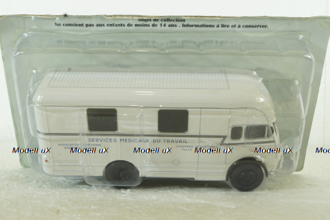 Berliet GLA 5 Truck Fourgon Integral Sureleve Service, Berliet Collection, Hachette 1:43