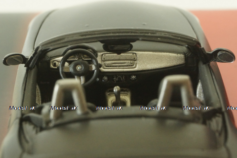 Bmw Z4 roadster (E85) "Fulda" 2002, matt black, 436021032, Minichamps 1:43