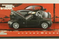 Bmw Z4 roadster (E85) "Fulda" 2002, matt black, 436021032, Minichamps 1:43
