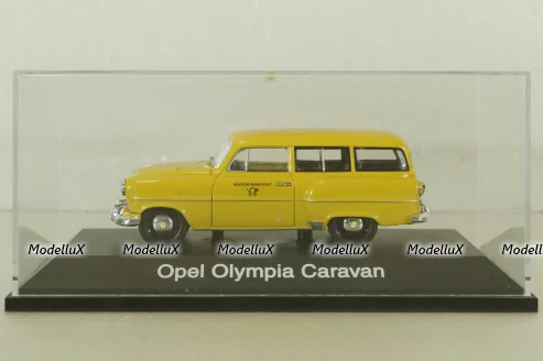 Opel Olympia Caravan "Deutsche Bundespost" 1953, yellow, Schuco 1:43