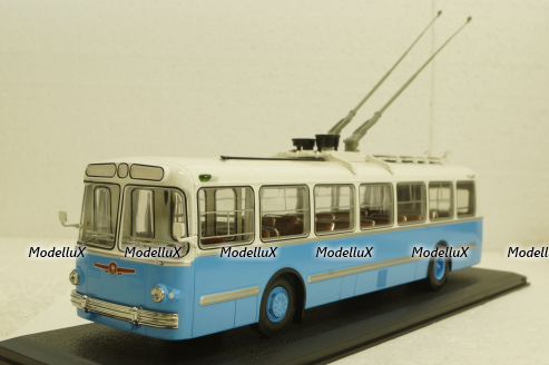 Зиу-5, голубой, 04006A, Classicbus 1:43