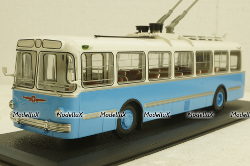 Зиу-5, голубой, 04006A, Classicbus 1:43