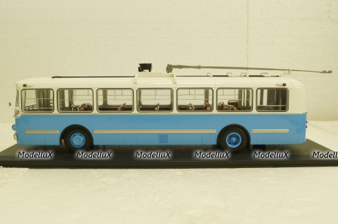 Зиу-5, голубой, 04006A, Classicbus 1:43