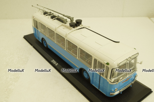 Зиу-5, голубой, 04006A, Classicbus 1:43