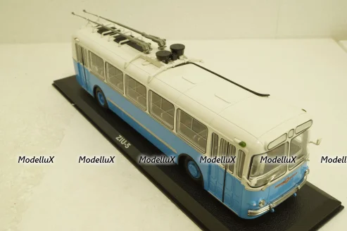Зиу-5, голубой, 04006A, Classicbus 1:43