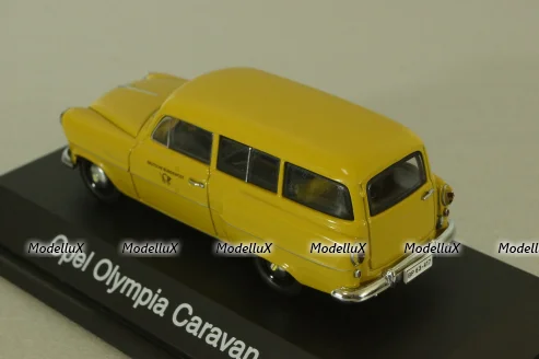 Opel Olympia Caravan "Deutsche Bundespost" 1953, yellow, 006767, Schuco 1:43