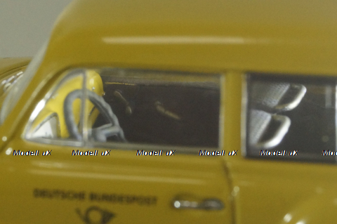 Opel Olympia Caravan "Deutsche Bundespost" 1953, yellow, Schuco 1:43