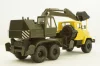 Краз-6322 ЭО-4422 Экскаватор жовтий/хакі, Н747, Наш Автопром 1:43