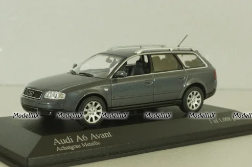 Audi A6 (C5) Avant 2001, grey, 430010211, Minichamps 1:43