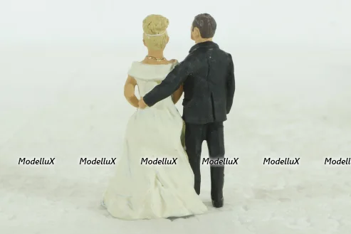 Фигурка Молодожены ( Свадьба),  608а, BM-Toys 1:43