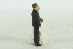 Фигурка Молодожены ( Свадьба),  608а, BM-Toys 1:43