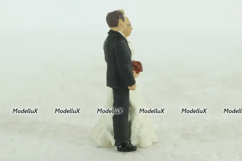 Фигурка Молодожены ( Свадьба),  608а, BM-Toys 1:43