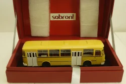 Лиаз-677М автобус, желтый, 1990г., Sabron 1:43 Лимитированный выпуск!