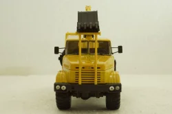 Краз-6322 ЭО-4421А Экскаватор, жовтий, Н744, Наш Автопром 1:43