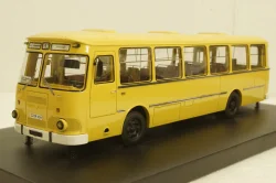 Лиаз-677М автобус, желтый, 1990г., Sabron 1:43 Лимитированный выпуск!