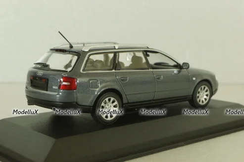  Audi A6 (C5) Avant 2001, grey, 430010211, Minichamps 1:43