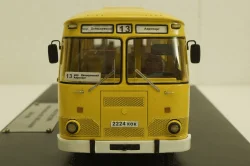 Лиаз-677М автобус, желтый, 1990г., Sabron 1:43 Лимитированный выпуск!