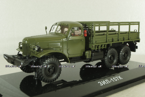 ЗИЛ 157К с лебедкой и тентом, 115701, DiP Models 1:43