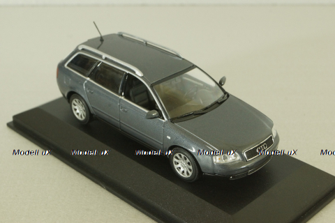  Audi A6 (C5) Avant 2001, grey, 430010211, Minichamps 1:43