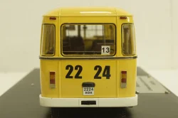 Лиаз-677М автобус, желтый, 1990г., Sabron 1:43 Лимитированный выпуск!