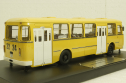 Лиаз-677М автобус, желтый, 1990г., Sabron 1:43 Лимитированный выпуск!