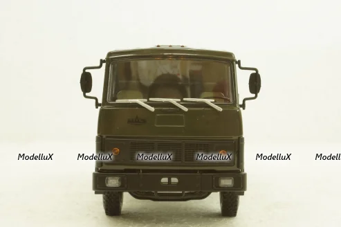 Маз-53371 бортовой 1987г, хаки Н208, Наш Автопром 1:43