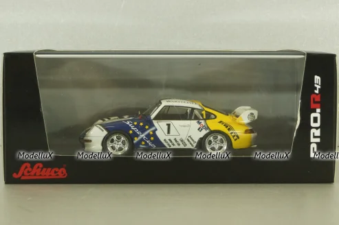 Porsche 911 (993) #1 "VIP" - 1996 Porsche supercup, 450888200, Schuco PRO.R 1:43