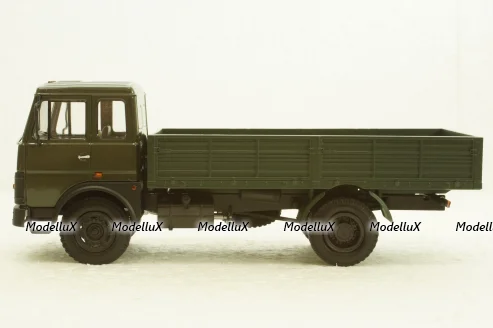Маз-53371 бортовой 1987г, хаки Н208, Наш Автопром 1:43