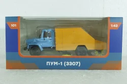 ПУМ-1 (3307) подметально-уборочная на шасси Газ-3307, 1989, Легендарные грузовики СССР №101 1:43