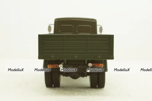 Маз-53371 бортовой 1987г, хаки Н208, Наш Автопром 1:43