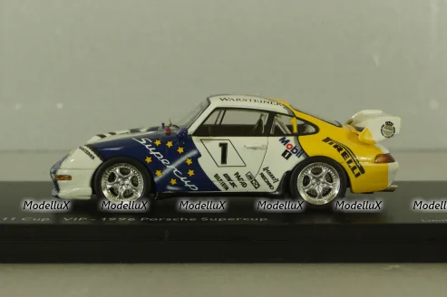 Porsche 911 (993) #1 "VIP" - 1996 Porsche supercup, 450888200, Schuco PRO.R 1:43