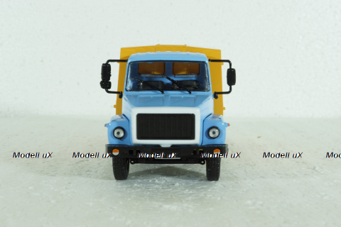 ПУМ-1 (3307) подметально-уборочная на шасси Газ-3307, Легендарные грузовики СССР №101 1:43