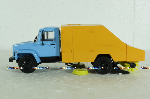 ПУМ-1 (3307) подметально-уборочная на шасси Газ-3307, 1989, Легендарные грузовики СССР №101 1:43