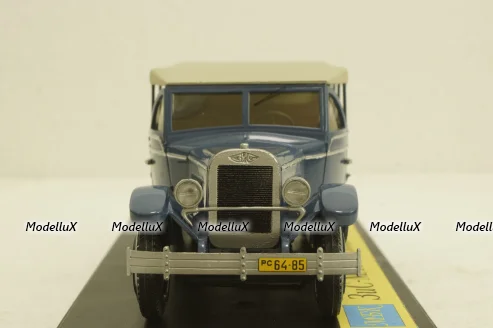 Зис-Мату Сочи закрытый 1949г. синий, МБК 1:43