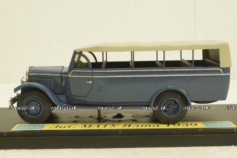 Зис-Мату Сочи закрытый 1949г. синий, МБК 1:43