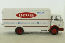 Berliet GAK Truck BISCUIT BRUN 2-ASSI 1959, Berliet Collection, Hachette 1:43