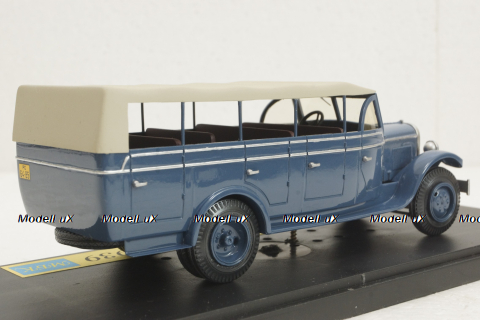 Зис-Мату Сочи закрытый 1949г. синий, МБК 1:43