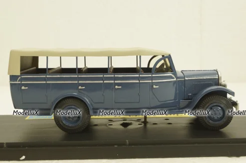 Зис-Мату Сочи закрытый 1949г. синий, МБК 1:43