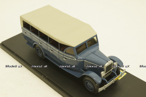 Зис-Мату Сочи закрытый 1949г. синий, МБК 1:43