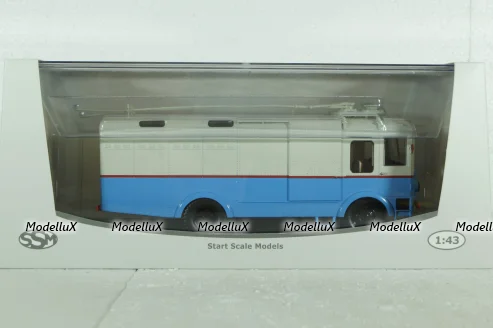 ТГ-2 троллейбус грузовой, бел/сини, SSM4049, SSM 1:43